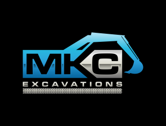 MKC EXCAVATIONS logo design by RIANW