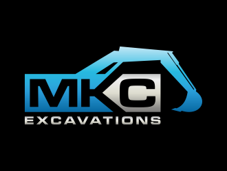 MKC EXCAVATIONS logo design by RIANW