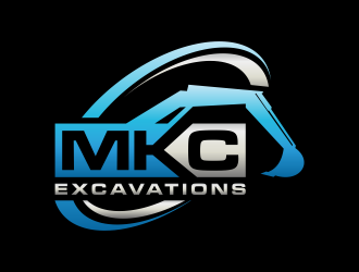 MKC EXCAVATIONS logo design by RIANW
