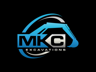 MKC EXCAVATIONS logo design by RIANW
