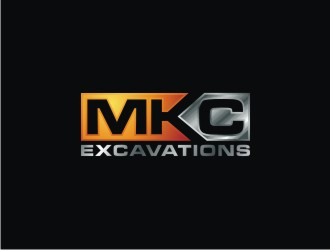 MKC EXCAVATIONS logo design by josephira