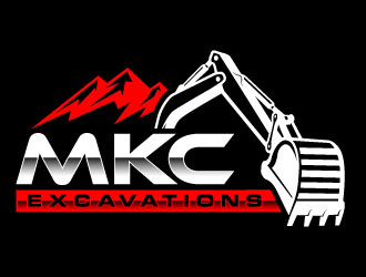 MKC EXCAVATIONS logo design by daywalker