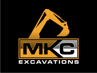 MKC EXCAVATIONS logo design by Franky.