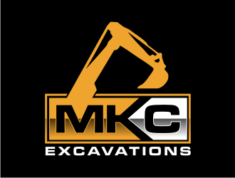 MKC EXCAVATIONS logo design by Franky.