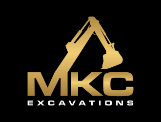 MKC EXCAVATIONS logo design by ozenkgraphic