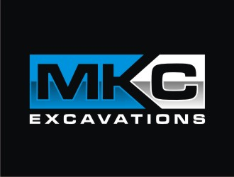MKC EXCAVATIONS logo design by josephira