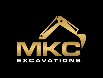 MKC EXCAVATIONS logo design by ozenkgraphic