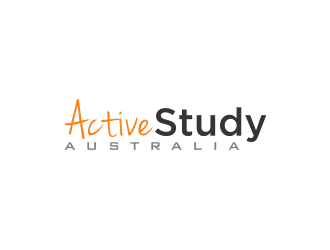 Active Study Australia logo design by Artomoro