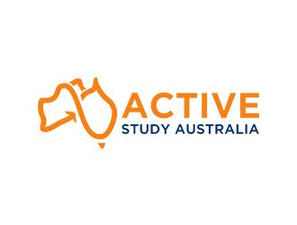 Active Study Australia logo design by Rizqy