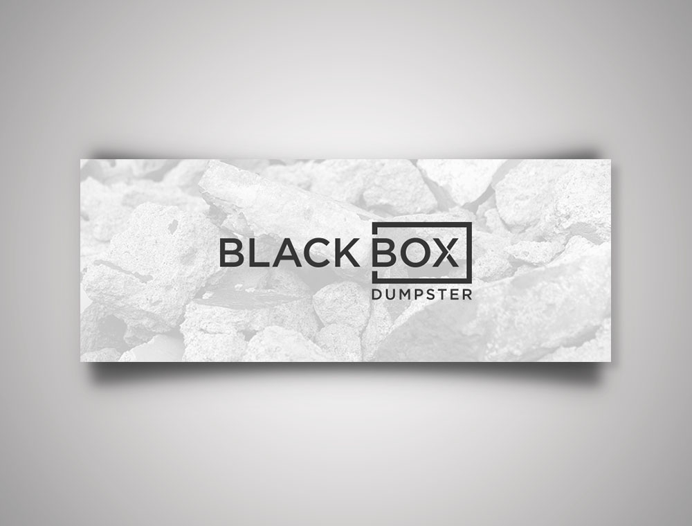 Black Box Dumpster logo design by fritsB
