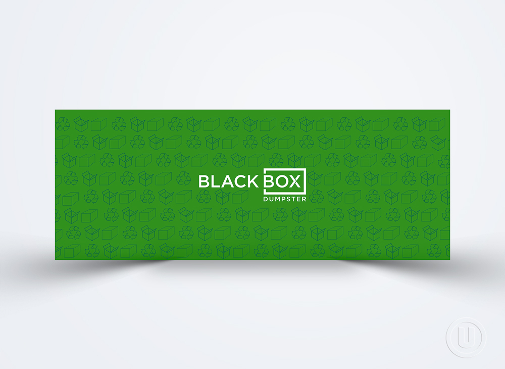 Black Box Dumpster logo design by Ulid
