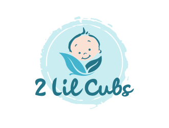 2 Lil Cubs logo design by M J