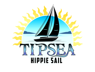 Tipsea Hippie Sail logo design by Dhieko