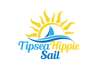Tipsea Hippie Sail logo design by jaize