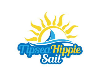 Tipsea Hippie Sail logo design by jaize