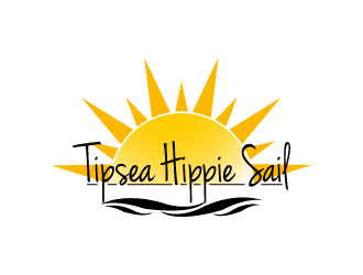 Tipsea Hippie Sail logo design by pilKB