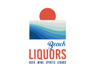 Beach Liquors logo design by xorn
