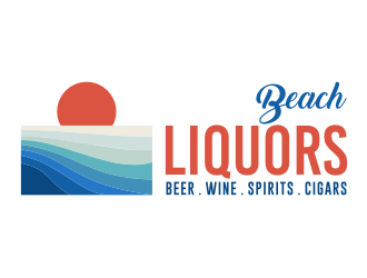 Beach Liquors logo design by xorn