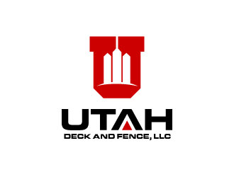 Utah Deck and Fence, LLC logo design by usef44