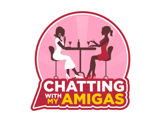 Chatting with My Amigas logo design by IrvanB