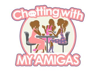 Chatting with My Amigas logo design by uttam