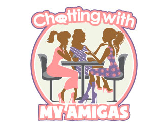 Chatting with My Amigas logo design by uttam