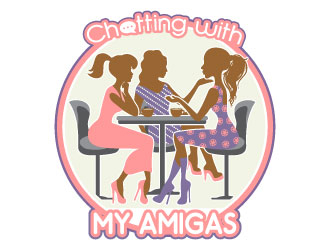 Chatting with My Amigas logo design by uttam