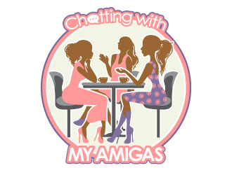 Chatting with My Amigas logo design by uttam