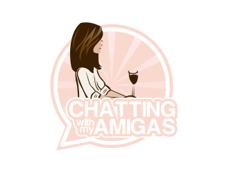 Chatting with My Amigas logo design by IrvanB