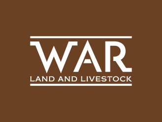 WAR Land And Livestock  logo design by akilis13