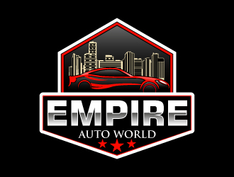 EMPIRE AUTO WORLD LLC logo design by Suvendu