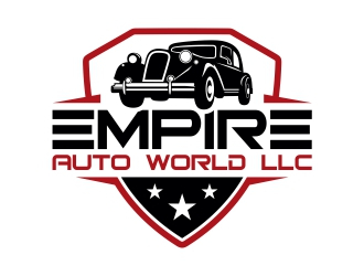 EMPIRE AUTO WORLD LLC logo design by barley