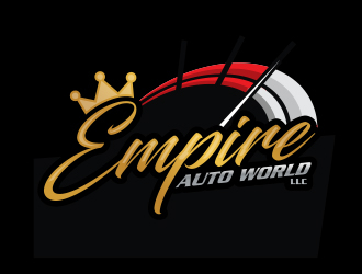 EMPIRE AUTO WORLD LLC logo design by MarkindDesign