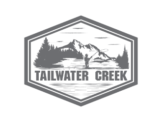 Tailwater Creek logo design by nona