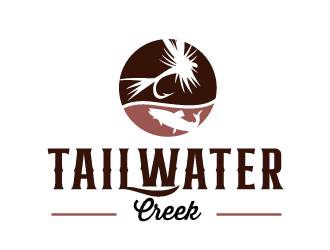 Tailwater Creek logo design by SOLARFLARE