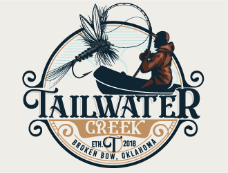 Tailwater Creek logo design by Suvendu