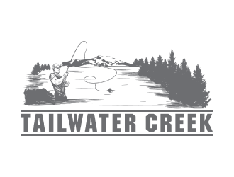 Tailwater Creek logo design by nona