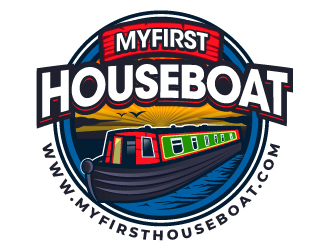 myfirsthouseboat.com logo design by izimax