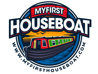 myfirsthouseboat.com logo design by izimax