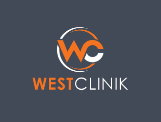 West Clinik logo design by invento