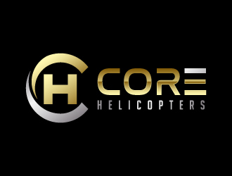 Core Helicopters logo design by jaize