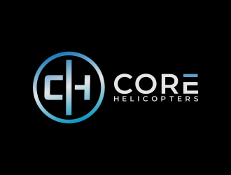 Core Helicopters logo design by falah 7097