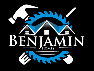 Benjamin Homes logo design by ElonStark