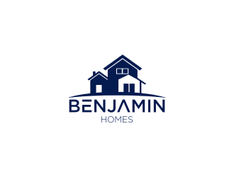 Benjamin Homes logo design by MUNAROH