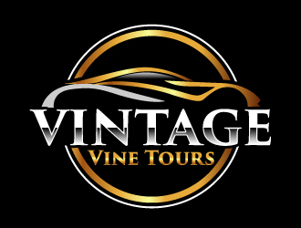 Vintage Vine Tours logo design by ElonStark