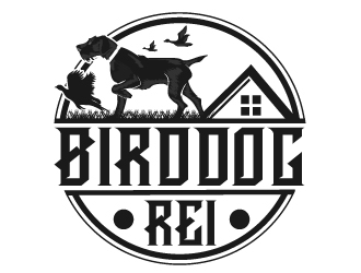 Birddog REI logo design by LucidSketch