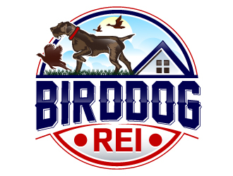 Birddog REI logo design by LucidSketch