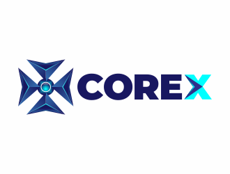 CoreX logo design by sargiono nono