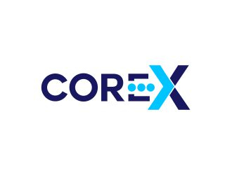 CoreX logo design by fadlan