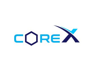 CoreX logo design by fadlan